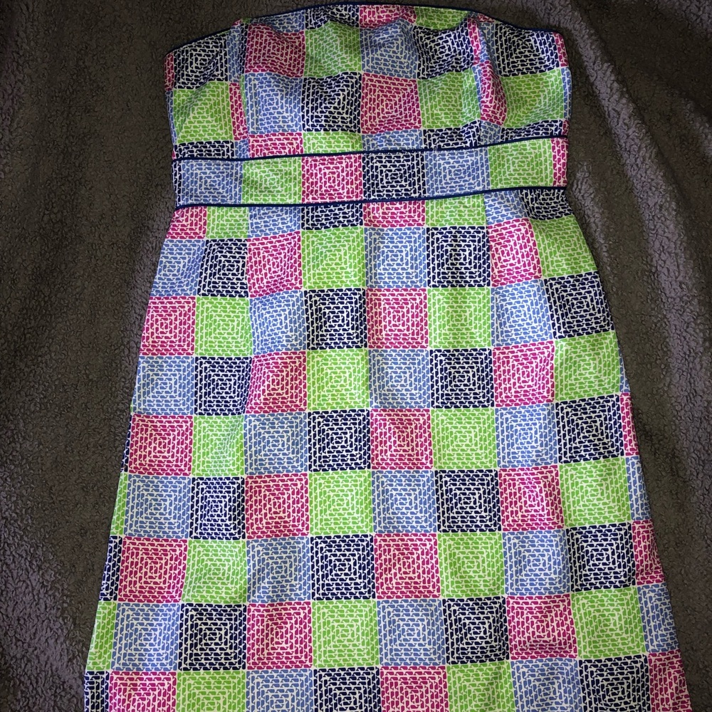 Vineyard Vines Strapless Dress